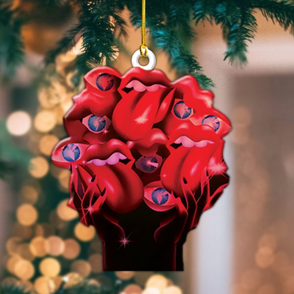 6PCS The Rolling Stones Custom Shape 2-sided Acrylic Ornament – ANHNV 5612