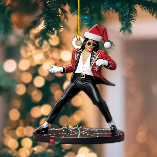 Michael Jackson Custom Shape 2-sided Acrylic Ornament – ANHNV 5614.3