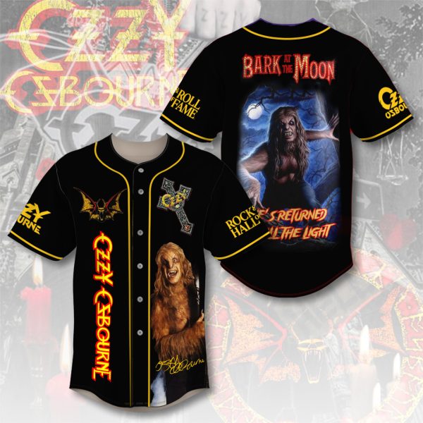 Black Sabbath x Ozzy Osbourne Baseball Jersey - ANHNV 5622