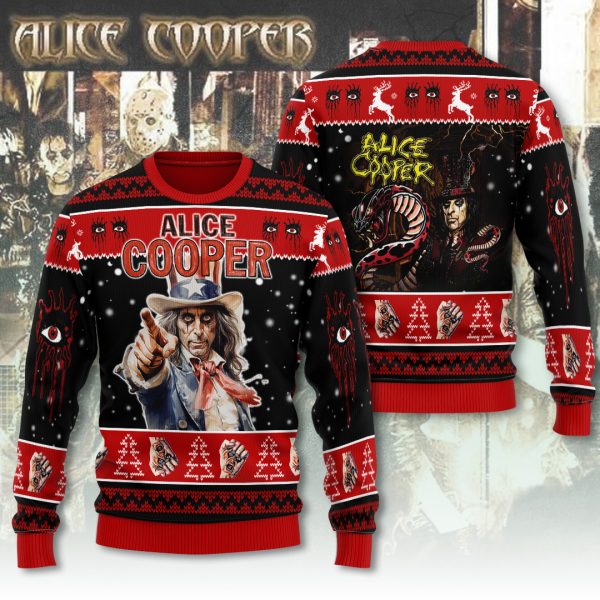 Alice Cooper 3D Ugly Sweater - ANHNV 5627