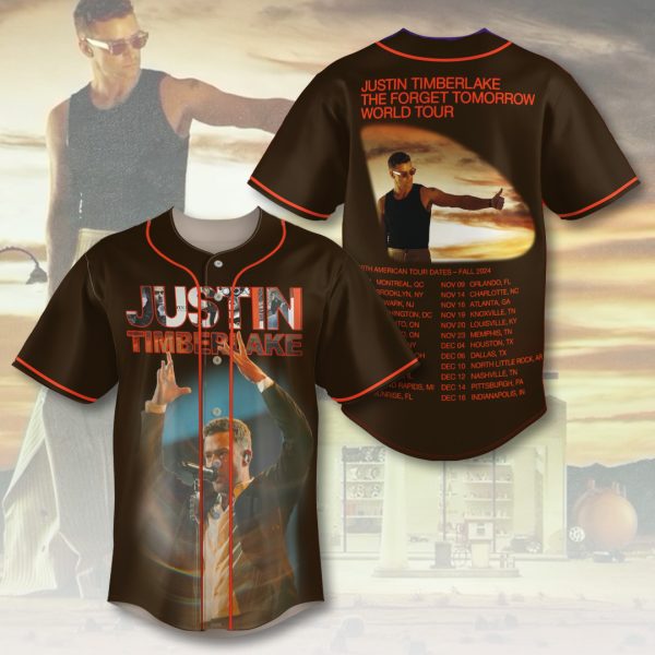 Justin Timberlake Baseball Jersey - ANHNV 5644