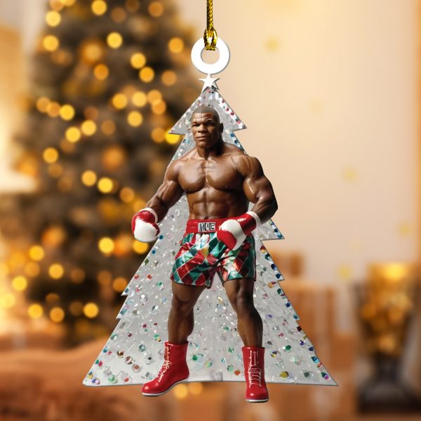 Mike Tyson Custom Shape 2-sided Acrylic Ornament – ANHNV 5662.5