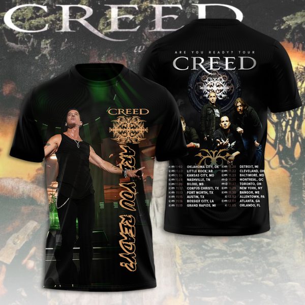 Creed Band 3D Apparel - ANHNV 5680