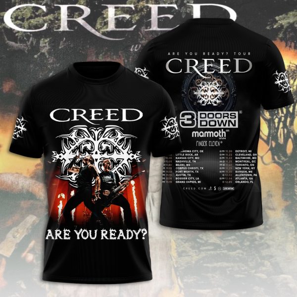 Creed Band 3D Apparel - ANHNV 5681