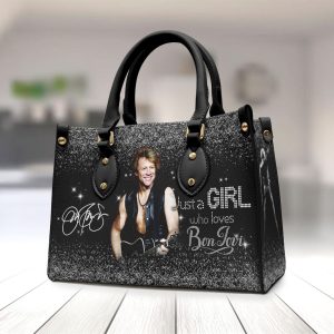 Bon Jovi Leather HandBag - HOATT 7299