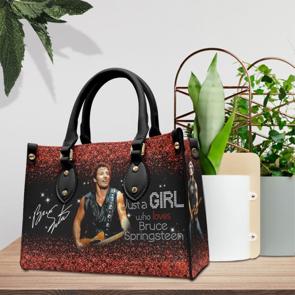 Bruce Springsteen Leather HandBag - HOATT 7317