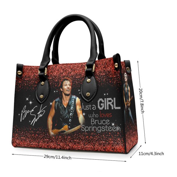 Bruce Springsteen Leather HandBag - HOATT 7317