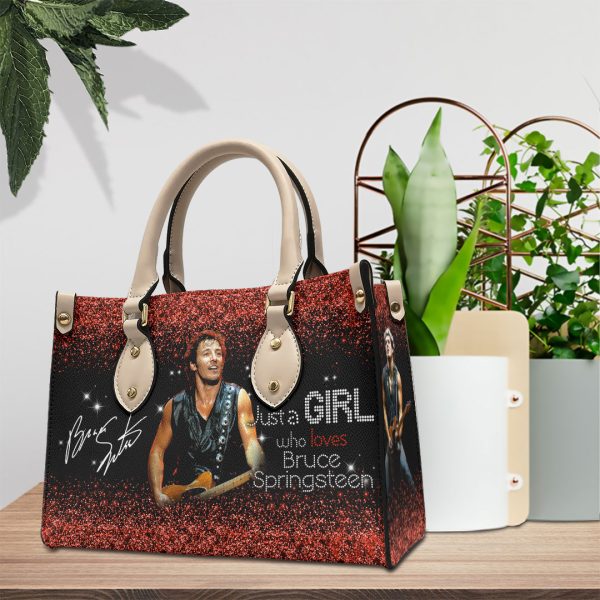 Bruce Springsteen Leather HandBag - HOATT 7317