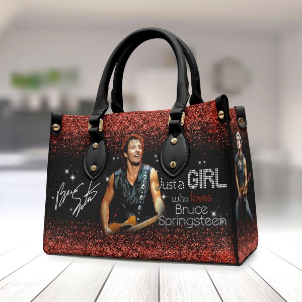 Bruce Springsteen Leather HandBag - HOATT 7317