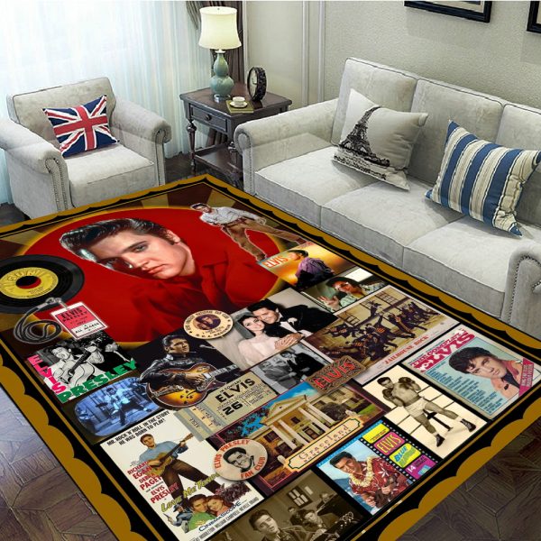 Elvis Presley Rectangular Rug - HOATT 6910