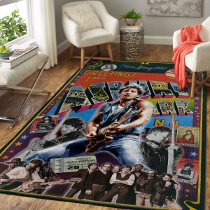 Bruce Springsteen Rectangular Rug - HOATT 6911