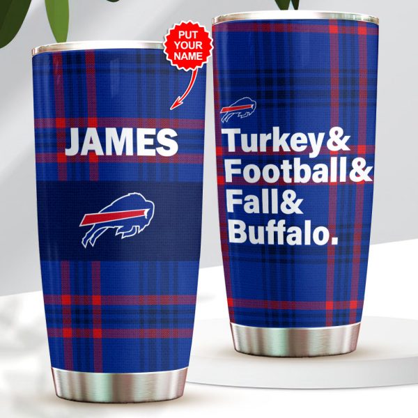 Personalized Buffalo Bills Tumbler Cup - GNE 1924