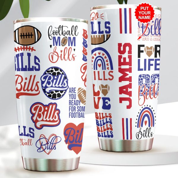 Personalized Buffalo Bills Tumbler Cup - GNE 1926