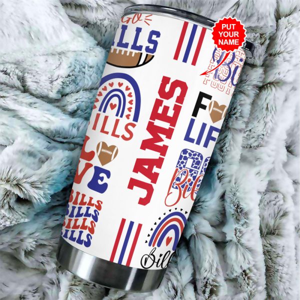 Personalized Buffalo Bills Tumbler Cup - GNE 1926