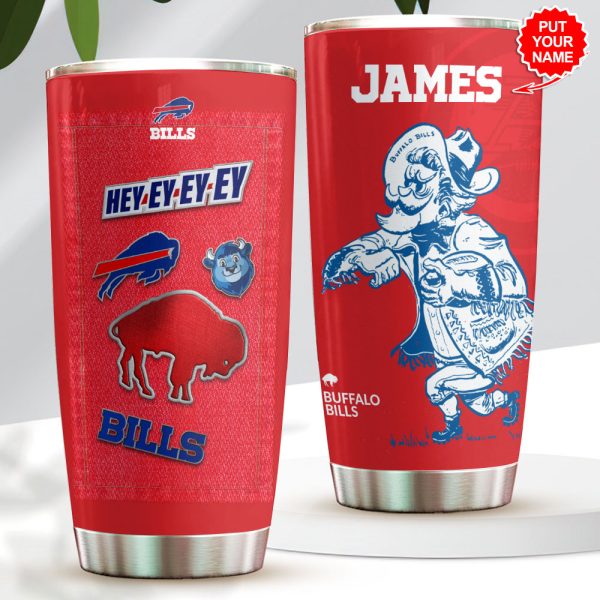 Personalized Buffalo Bills Tumbler Cup - GNE 1936