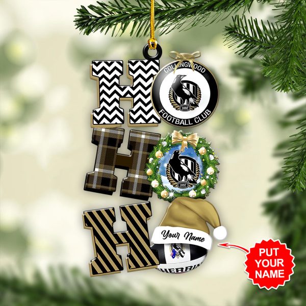 Personalized Collingwood FC Custom Shape 1-sided Acrylic Ornament - HOATT 6984