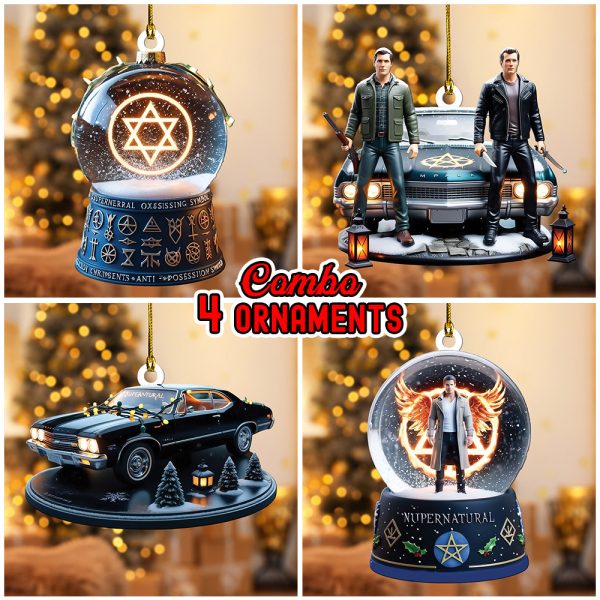 4PCS Supernatural Custom Shape 2-sided Acrylic Ornament – ANHNV 5667