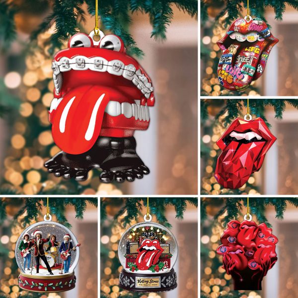 6PCS The Rolling Stones Custom Shape 2-sided Acrylic Ornament – ANHNV 5612