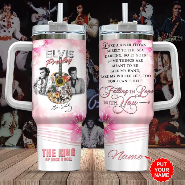 Personalized Elvis Presley 40oz Stanley Tumbler - MAITM 8811