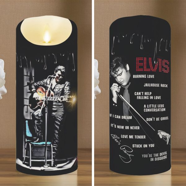 Elvis Presley Led Candle - TANTN 9509