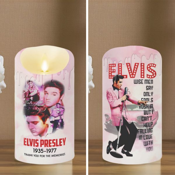 Elvis Presley Led Candle - TANTN 9510