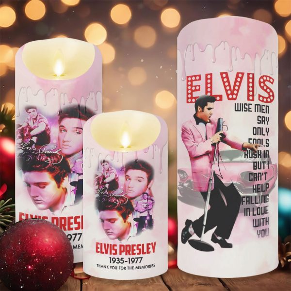 Elvis Presley Led Candle - TANTN 9510