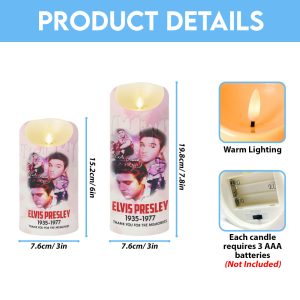 Elvis Presley Led Candle - TANTN 9510