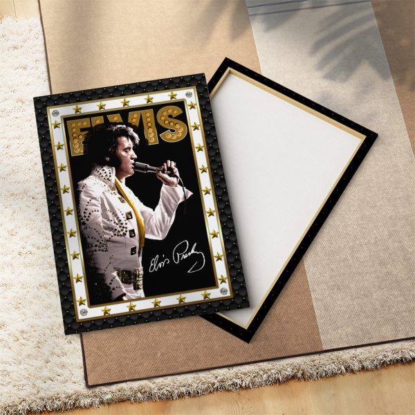 Elvis Presley Rectangle Canvas With Inner Frame - MAITM 8843