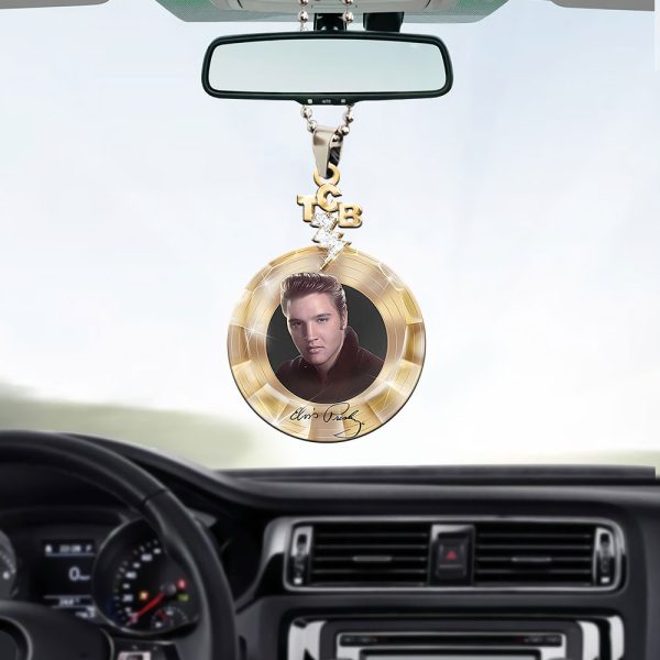 Elvis Presley Custom Shape 2-sided Acrylic Car Ornament - MAITM 8847