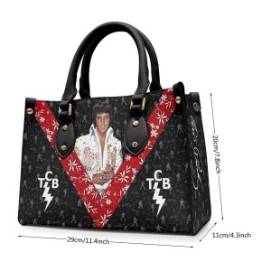 Elvis Presley Leather HandBag - HOATT 7085