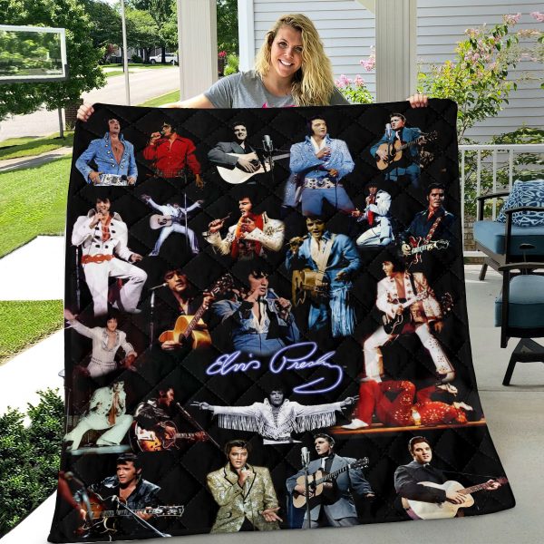 Elvis Presley Quilt Blanket - HOATT 7178