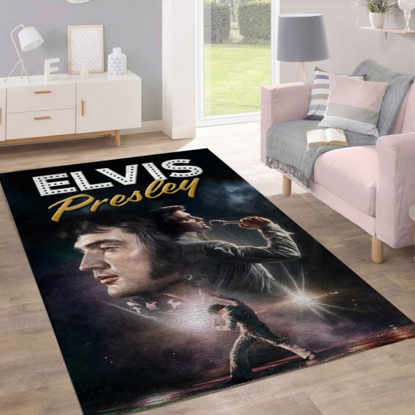 Elvis Presley Rectangular Rug - MAITM 8917