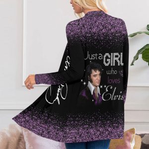 Elvis Presley Women's Patch Pocket Cardigan - HOATT 7010