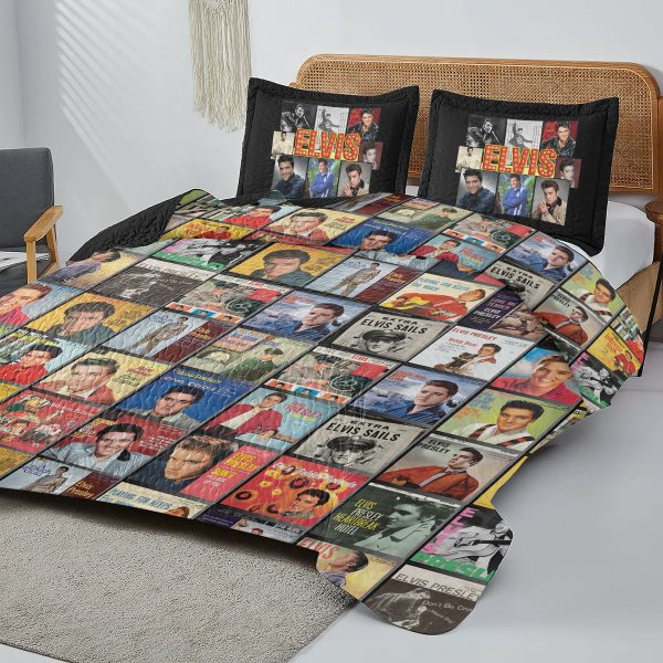 Elvis Presley Quilt Bedding Set - VANDH 3873