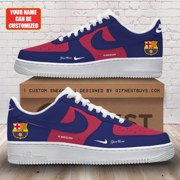 Personalized Barcelona FC AF1 Sneaker – TANTN 9253