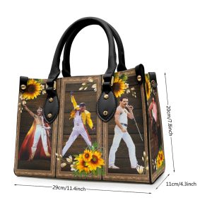 Freddie Mercury Leather HandBag - MAITM 8824