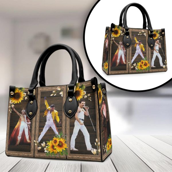 Freddie Mercury Leather HandBag - MAITM 8824