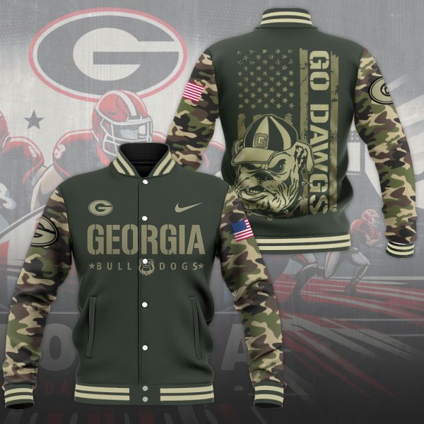 Georgia Bulldogs Football Varsity Jacket - MAITM 8662