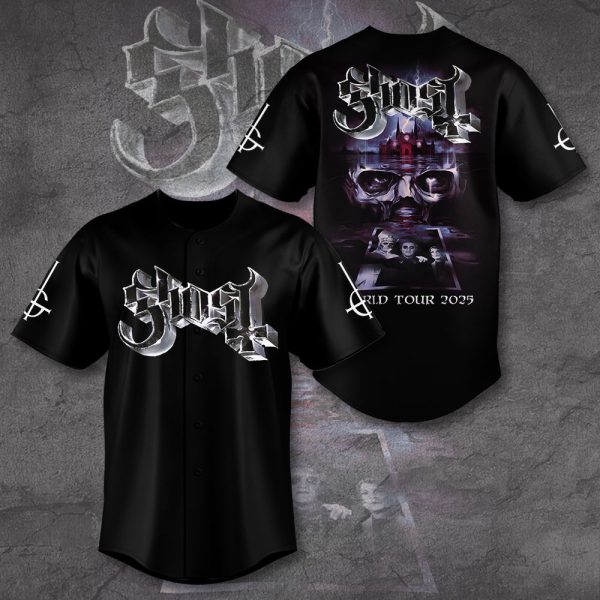 Ghost Band Baseball Jersey - TANTN 9575