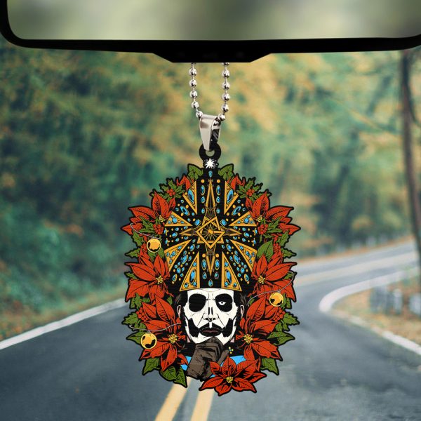 Ghost Band Custom Shape 2-sided Acrylic Car Ornament - TANTN 9572