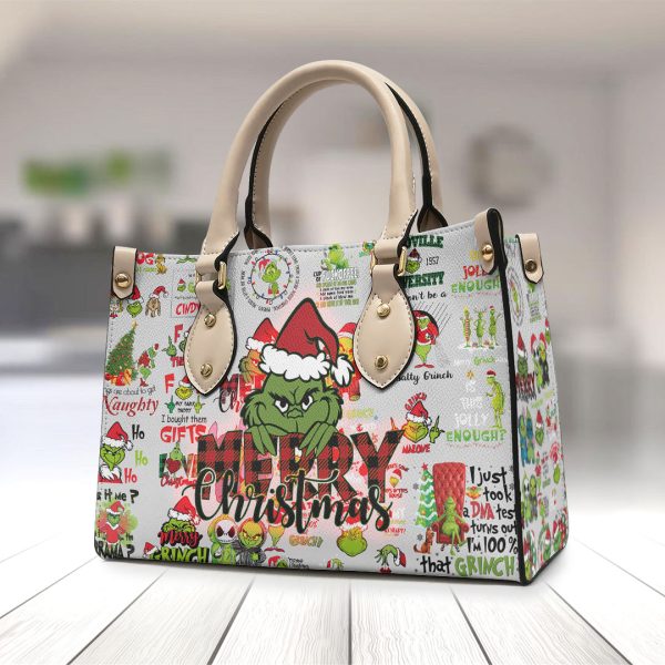 The Grinch Leather HandBag - VANDH 3875