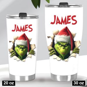 Personalized The Grinch Tumbler Cup - VANDH 3888