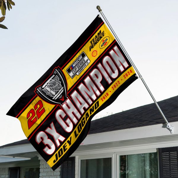 Joey Logano 3D House Flag - MAITM 8773