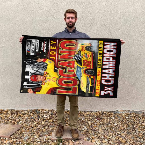 Joey Logano 3D House Flag - MAITM 8830