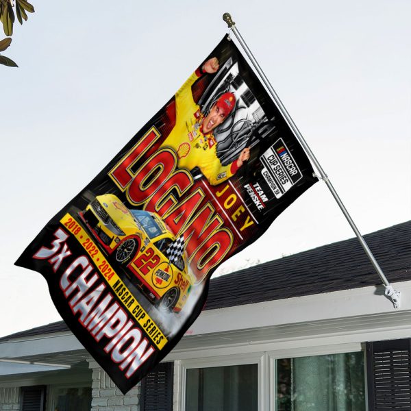 Joey Logano 3D House Flag - MAITM 8830