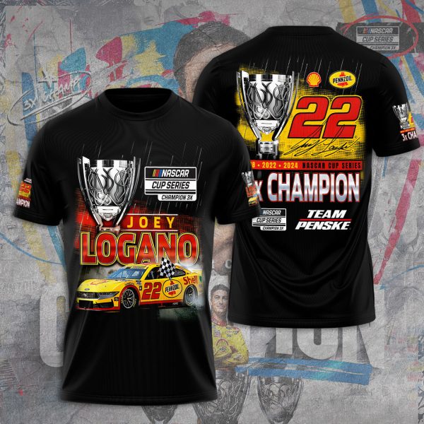 Joey Logano 3D Apparel – TANTN 9404