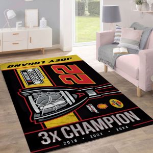 Joey Logano Rectangular Rug - TANTN 9346