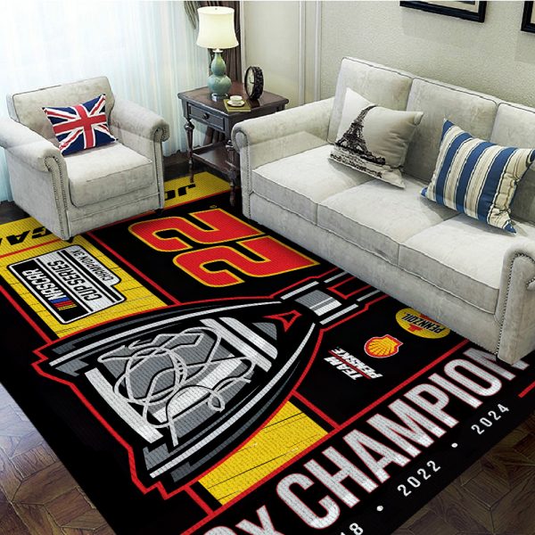 Joey Logano Rectangular Rug - TANTN 9346