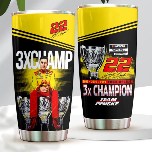 Joey Logano Tumbler Cup - HOATT 7042