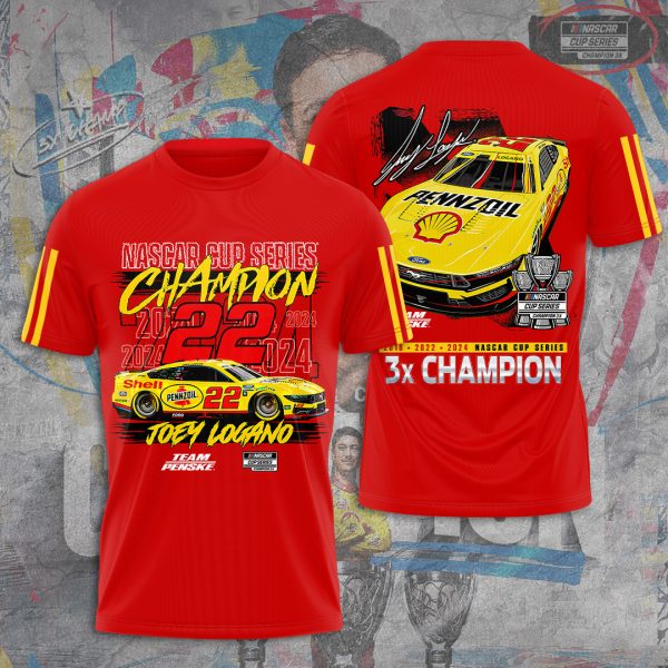 Joey Logano 3D Apparel – TANTN 9335